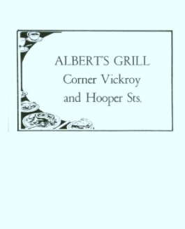Albert's Grill book cover