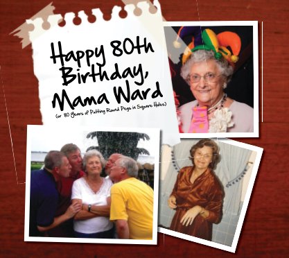Mama Ward Birthday book cover