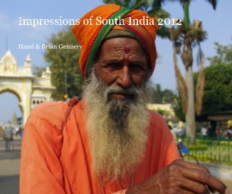 Impressions of South India 2012 book cover