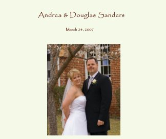 Andrea & Douglas Sanders book cover