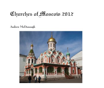 Churches of Moscow 2012 book cover