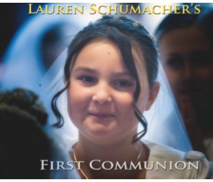 Lauren's First Communion book cover