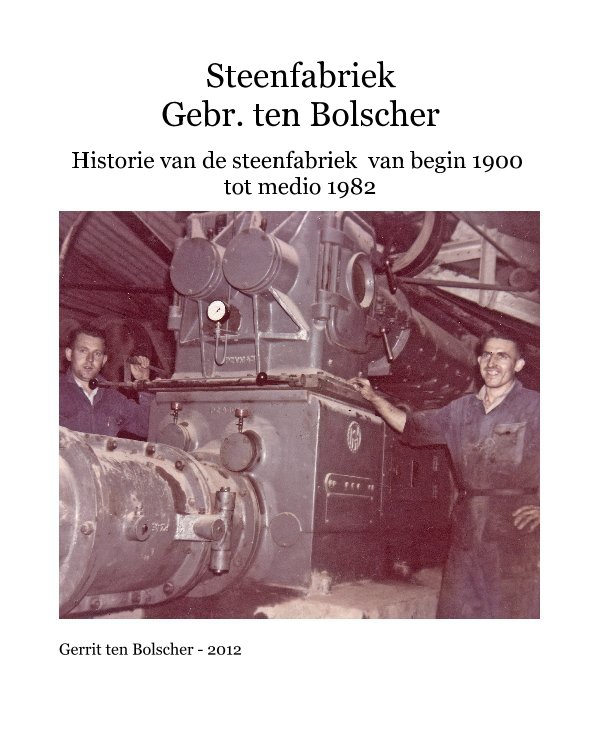Visualizza Steenfabriek Gebr. ten Bolscher di Gerrit ten Bolscher - 2012