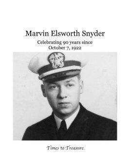 Marvin Elsworth Snyder book cover