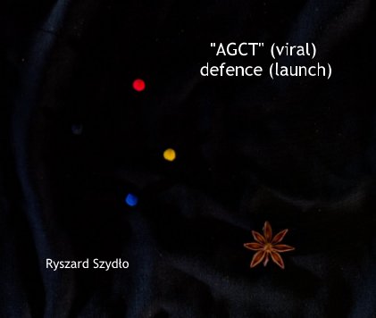 "AGCT" (viral) defence (launch) book cover