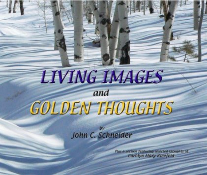 LIVING IMAGES and GOLDEN THOUGHTS book cover
