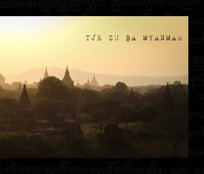 TJE ZU BA MYANMAR book cover