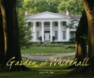 Garden at Whitehall book cover