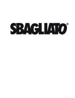 SBAGLIATO | Hardcover edition book cover