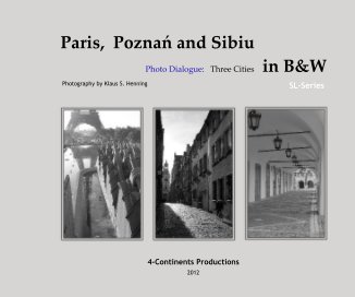 Paris, Poznań and Sibiu :: Standard Landscape book cover