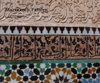 Marrakech Pattern By Francesca Allen book cover