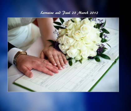 Lorraine and Paul 23 March 2012 book cover