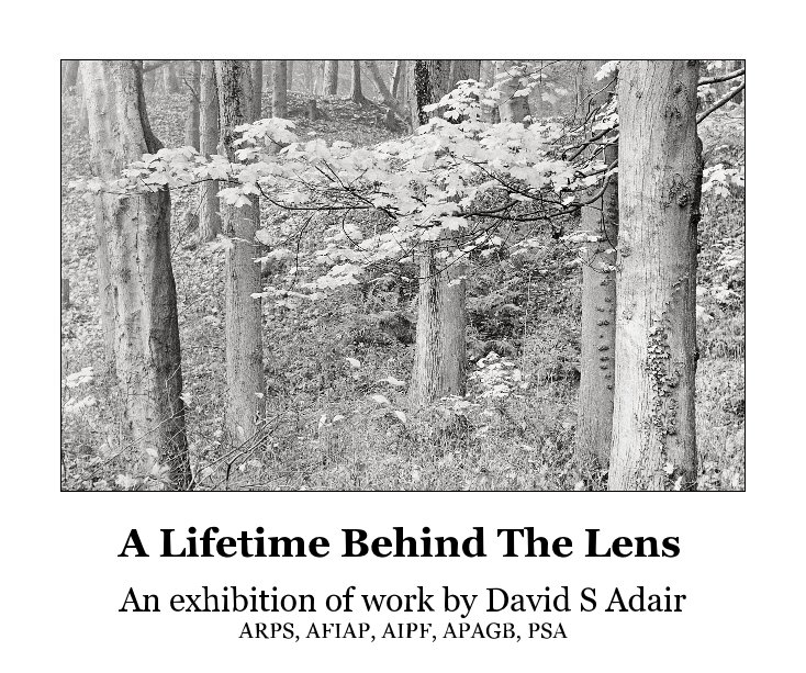 Ver A Lifetime Behind The Lens por David S Adair