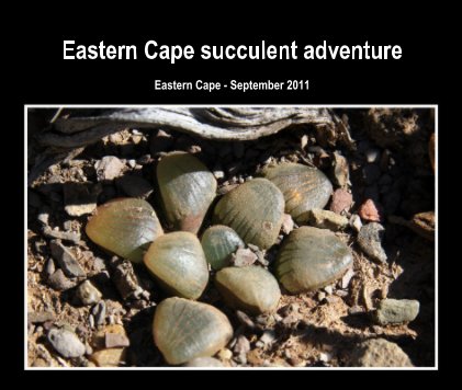 Eastern Cape succulent adventure book cover