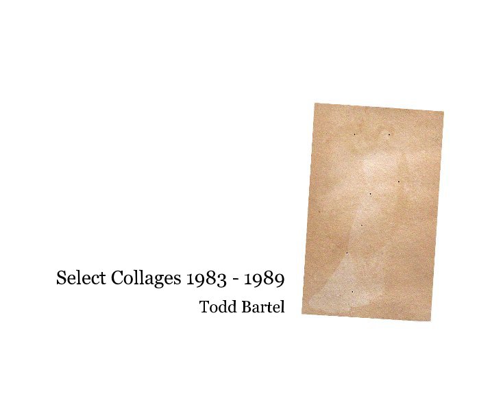 View Select Collages 1983 - 1989 by Todd Bartel