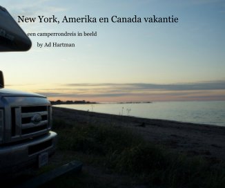 New York, Amerika en Canada vakantie book cover