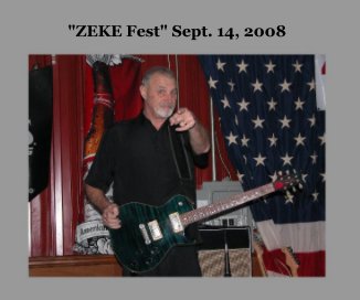 "ZEKE Fest" Sept. 14, 2008 book cover