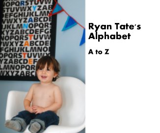 Ryan Tate's Alphabet book cover
