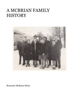 A MCBRIAN FAMILY HISTORY book cover