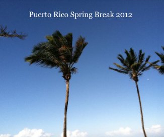 Puerto Rico Spring Break 2012 book cover