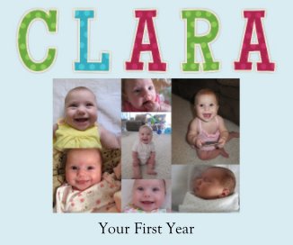 Clara's Baby Book book cover