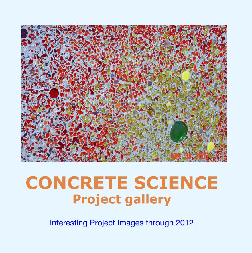 View CONCRETE SCIENCE
Project gallery by Interesting Project Images through 2012