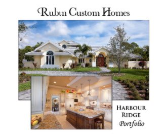Rubin Custom homes book cover