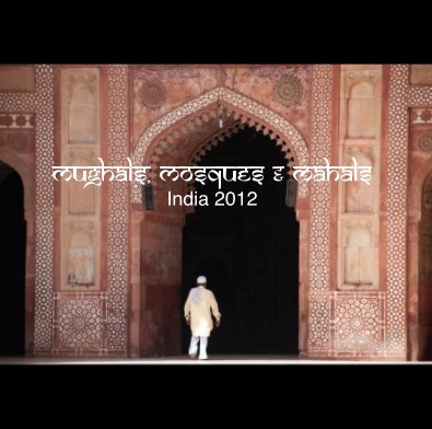 Mughals, Mosques & Mahals India 2012 book cover