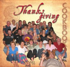 Thanks giving Cookbook book cover
