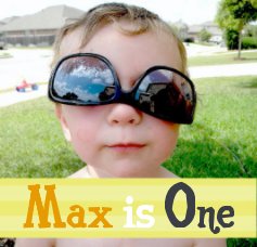 Max is One book cover