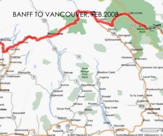 BANFF TO VANCOUVER book cover