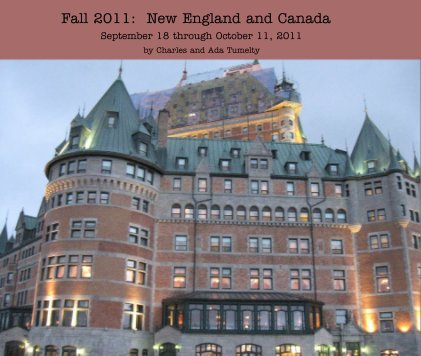 Fall 2011: New England and Canada book cover