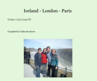 Iceland - London - Paris book cover
