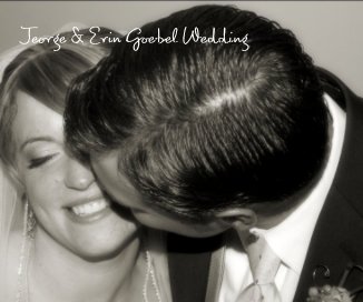Jeorge & Erin Goebel Wedding book cover