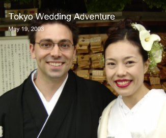 Tokyo Wedding Adventures book cover
