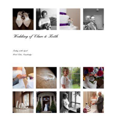 Wedding of Clare & Keith book cover