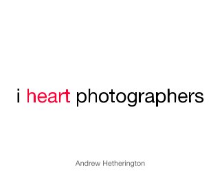 i heart photographers book cover