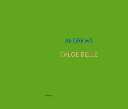 ANDREWS CHLOE BELLE book cover