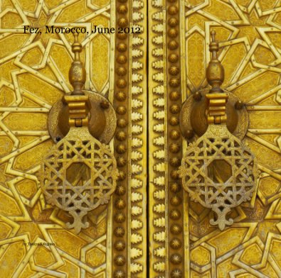 Fez, Morocco, June 2012 book cover