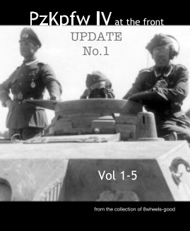 PzKpfw IV at the front UPDATE No.1 book cover