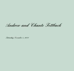 Andrew and Chante Fettback book cover