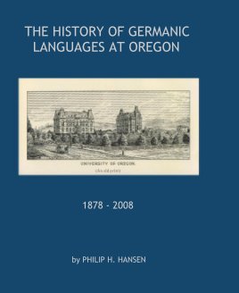 THE HISTORY OF GERMANIC LANGUAGES AT OREGON book cover