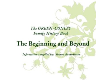 Green Family History Book book cover