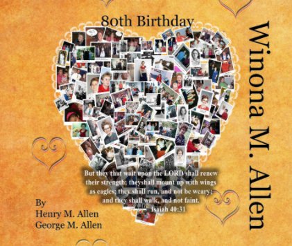 Winona Allen - 80th BD book cover