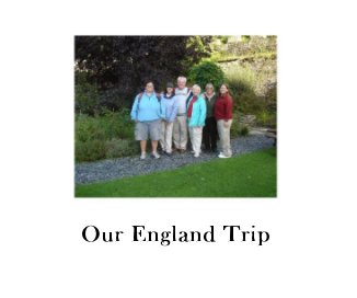 Our England Trip book cover