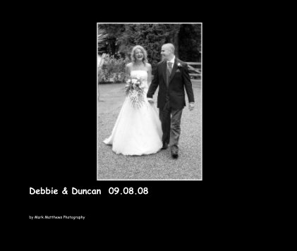 Debbie & Duncan 09.08.08 book cover