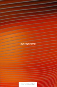 Acumen Fund book cover