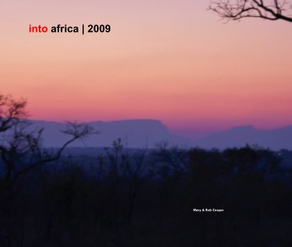 into africa | 2009 book cover