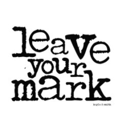 leave your mark book cover