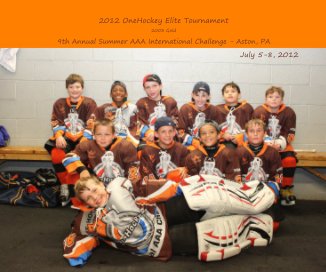 2012 OneHockey Elite Tournament 2003 Gold book cover